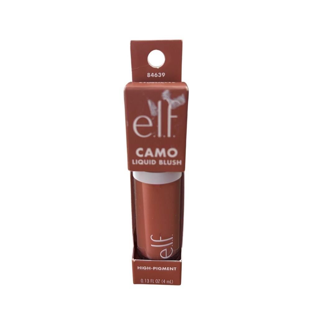 New ELF Camo Liquid Blush Copper Etiquette 84639 Long Lasting Color Dewy Finish
